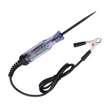 Stylo Testeur de Tension de Circuit Automobile avec Lumière LED pour Systèmes