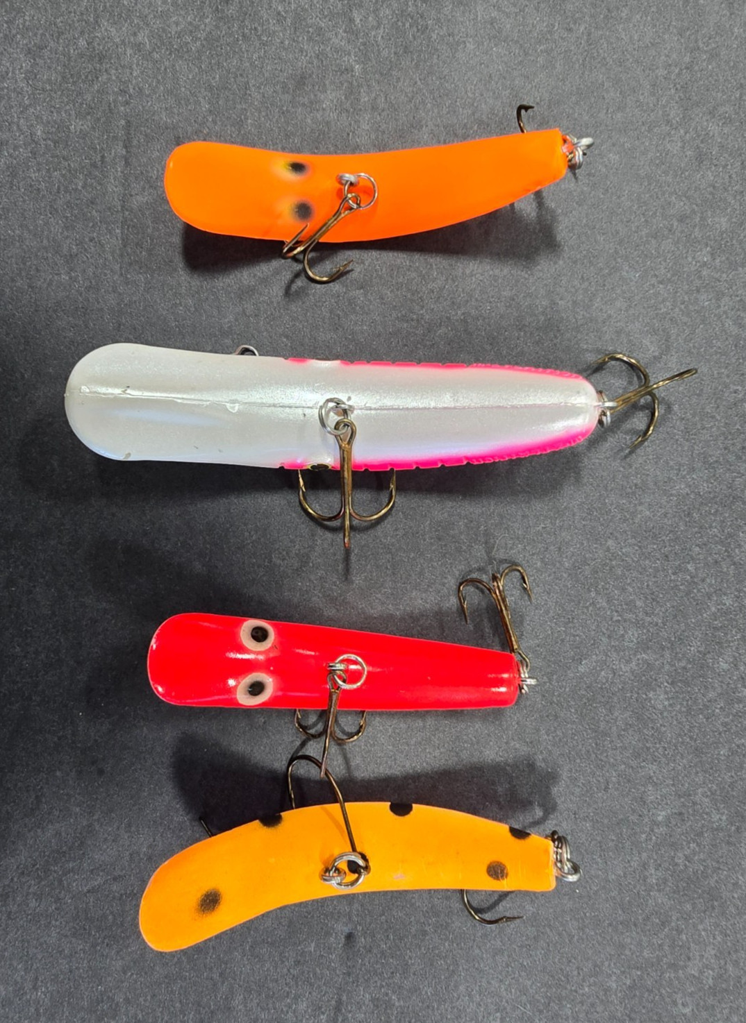 Lot of 4 Trolling Plugs-Walleye, Salmon-Various Colors, Sizes, and Brands - Image 3