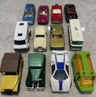 Vintage Matchbox Superfast Lot 12 Lesney England Chevy Van Lamborghini Jeep Ford