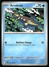 arrokuda pokemon card value Trading Game S4a 230/190 S (Rank A) Water Water Peck (10) Weakness Lightning 2 Resistance None None Retreat Cost Arrokuda 062/182 Reverse Holo Pokemon