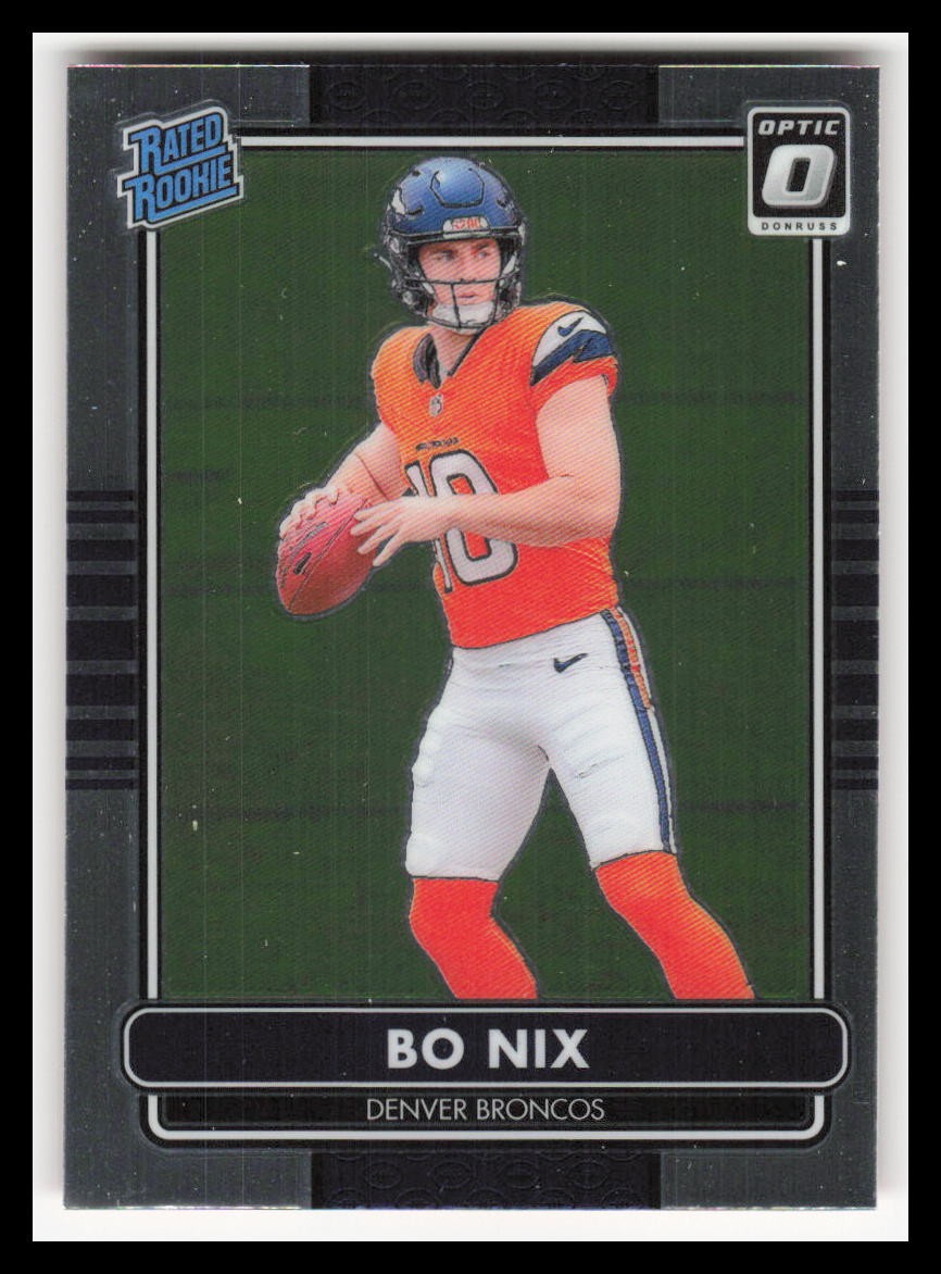 2024 Donruss Optic '14 Retro Series #6 Bo Nix