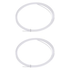 2 x Plastic Binding Purfling Strip 1650x2x0.5mm for Guitar White