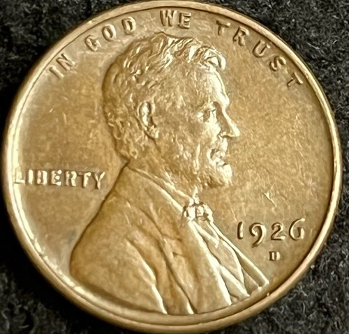 1926-D AU Lincoln Wheat Cent