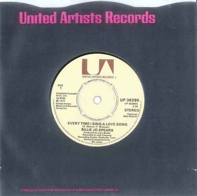 Billie Jo Spears - Every Time I Sing A Love Song (VINYL)
