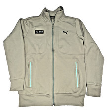 Chaqueta AMG Petronas Formula One Team Para Hombre Pequeña Puma F1 Motorsport Cremallera Completa