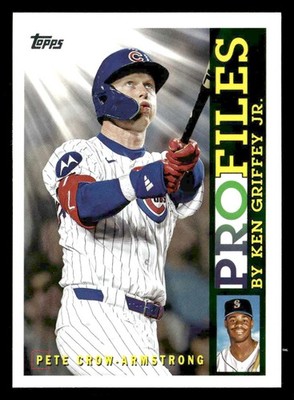 2026 Topps #TP-13 Pete Crow-Armstrong Topps Profiles