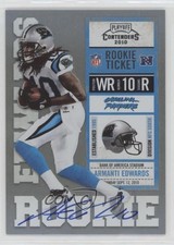 2010 Playoff Contenders Armanti Edwards #202 Auto 2u3