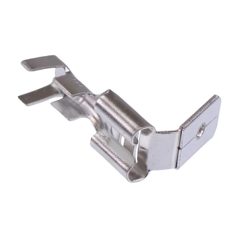 100 x 6.3mm Piggyback Crimp-Kontaktbuchse 16-20AWG - Bild 1 von 3