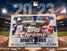 2023 Topps Chrome Update Series Factory Sealed Baseball Hobby Box