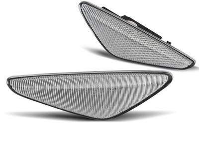 Side turn signal for BMW X3 F25 2010 2011 2012 2013 2014 VR-364 White LED Seq