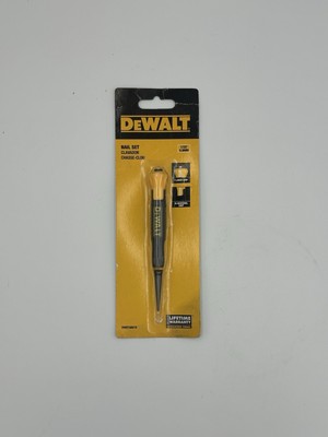 DeWALT NAIL SET / PUNCH / SETTER 1/32'' (0.8 mm) FLARED GRIP    SOLID STEEL CORE