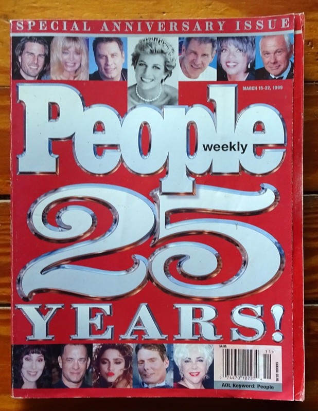 People Magazine: March 15-22, 1999:  "25 Years!" Special Anniversary Issue
