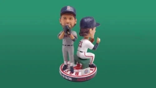Roger Clemens 20 Strikeout 2026 Boston Red Sox Double Bobblehead SGA 05-22-2026