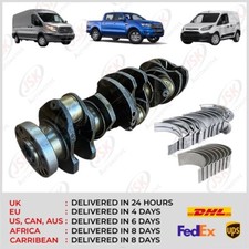Cigüeñal SAFA SAFB con rodamientos principales y de biela para Transit Ranger 3.2 TDCi