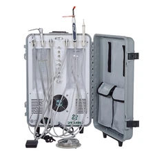Portable Dental Unit DU893 Built-in Air Compressor Suction For Home Clinic 4H
