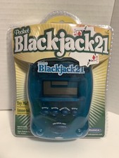 Radica Pocket Blackjack 21 Handheld Electronic Game New Sealed M2