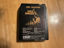 Neil Diamond The Jazz Singer 8-Track Cartridge Capital Records 1980 Untested 