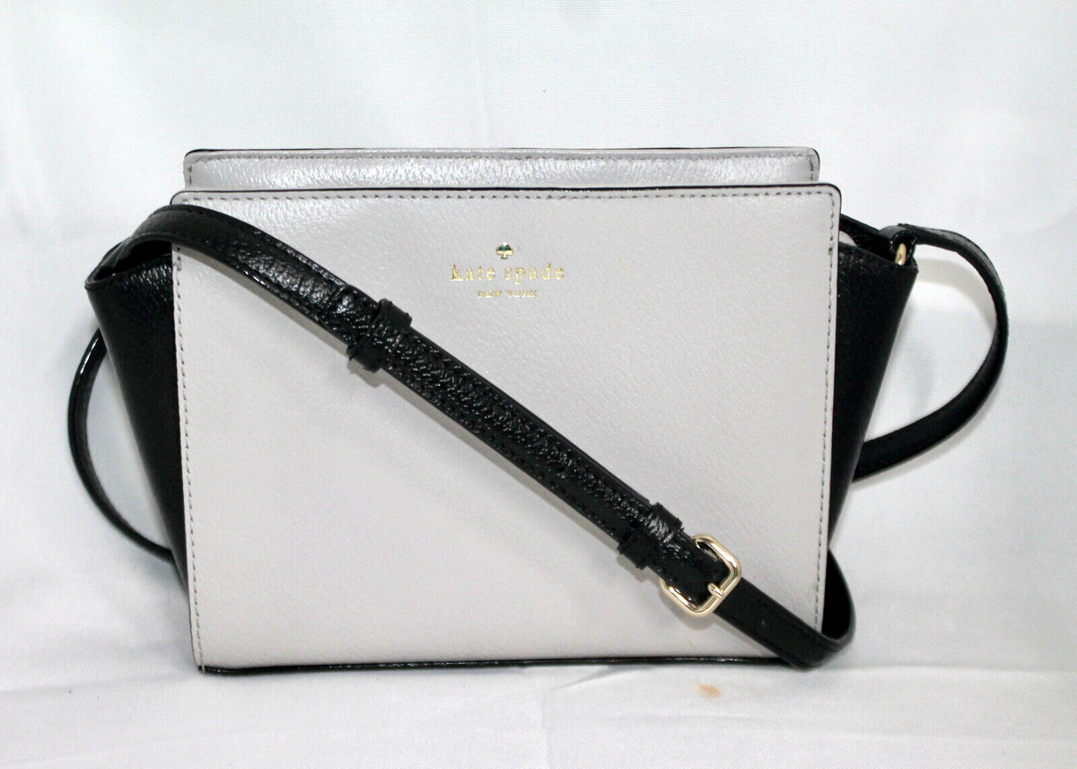 KATE SPADE Grand Street Colorblock Hayden Crossbody Black