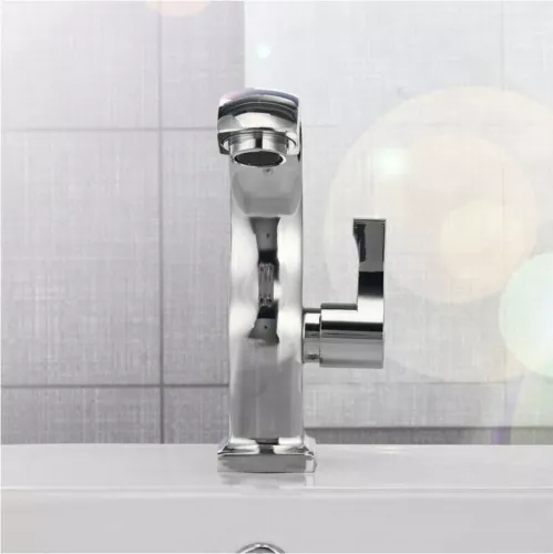 G1/2" Kaltwasser Armatur Waschtischarmatur Wasserhahn Für Badezimmer Waschbecken - Bild 11 von 13