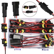 2/3Pin 15Kits Harness Connector - Quick Disconnect Wire Automotive