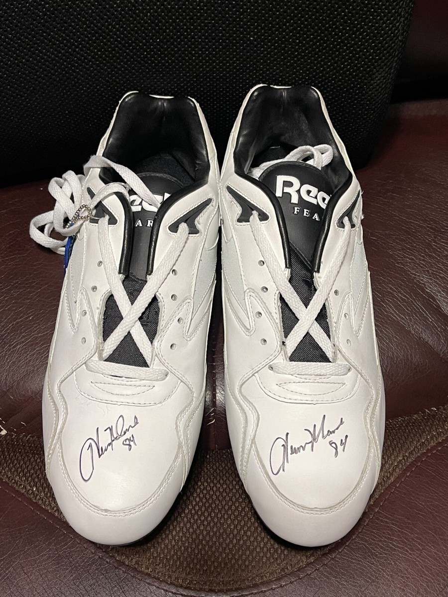 Herman Moore REEBOK Fearsome Autographed Cleats Set of (2