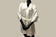 New Women's Japanese Kimono Satin Bath Robe Pearl Flower Ladies Lounge Sleepwear