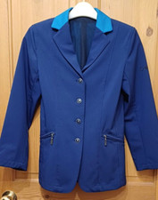 32" CHEST SHELL CALDENE BLUE TEENAGER CALDENE RIDING COMPETITION JACKET