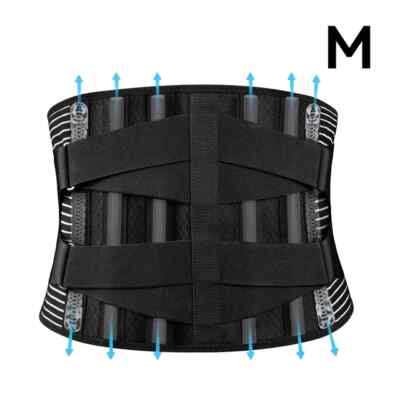Adjustable Lower Back Brace Lumbar Support Waist Belt Men Women Pain Relief NEW