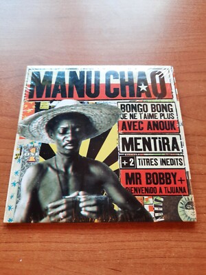 CD MANU CHAO JE NE T'AIME PLUS BONGO BONGO SINGOLO 