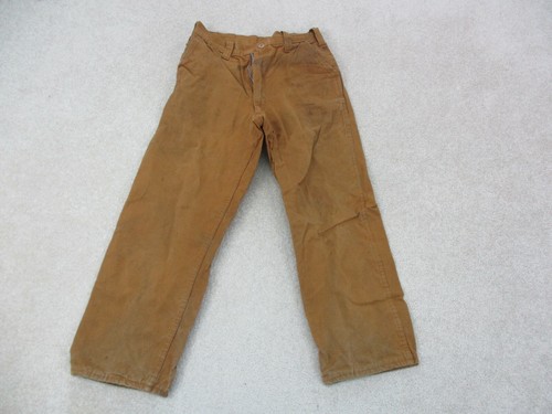 Saf T Bak Pants Mens 26 Brown Chino 