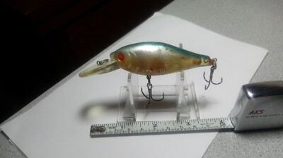UNKNOWN, MEDIUM RUNNER, 3 3/4'' CRANKBAIT, BLUE BACK, NEW HOOKS JUST ADDED 