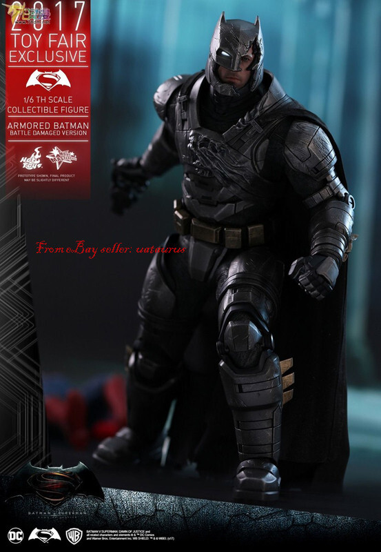 Hot Toys 1/6 Mms417 Batman Armored Batman Battle Damaged Version