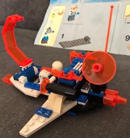 LEGO &reg; SYSTEM 6879 SPACE ICE PLANET BLIZZARD BARON * WITH FIGURE AND INSTRUCTIONS *