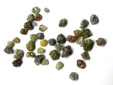 10 Carat Natural Uncut Rough Diamond Diamonds 1/3