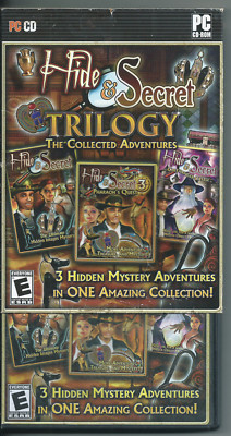 Hide & Secret Trilogy: The Collected Adventures (PC CD-ROM, 2010)