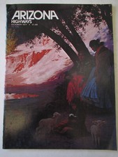 Arizona Highways Magazine October 1977 Ted De Grazia; Olaf Wieghorst; R. Brow...