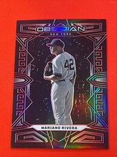 Mariano Rivera 2023 Chronicles Obsidian Electric Etch Red #13 Yankees