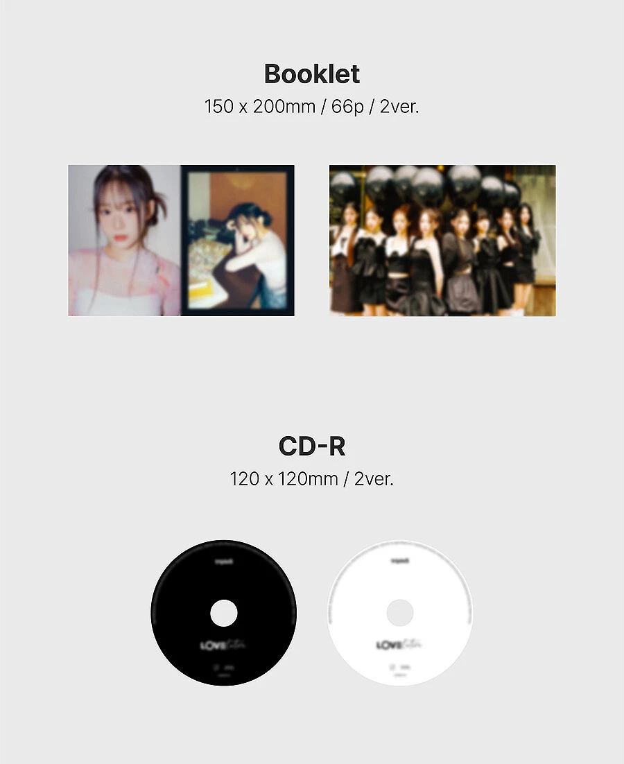 tripleS [LOVElution ↀ/MUHAN] Debut MiniAlbum CD+Photo Book+Objekt