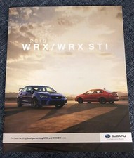 2019 SUBARU WRX WRX STI 22-page Original Sales Brochure