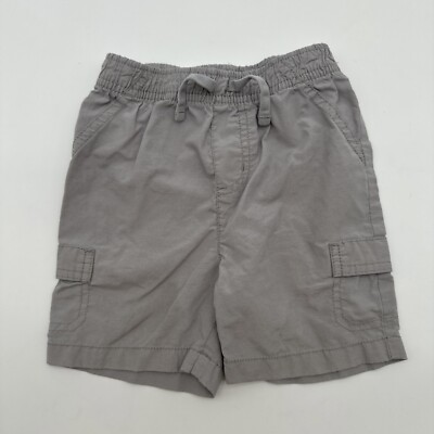 Jumping Beans Shorts Kids Boys 24M Gray  #19231
