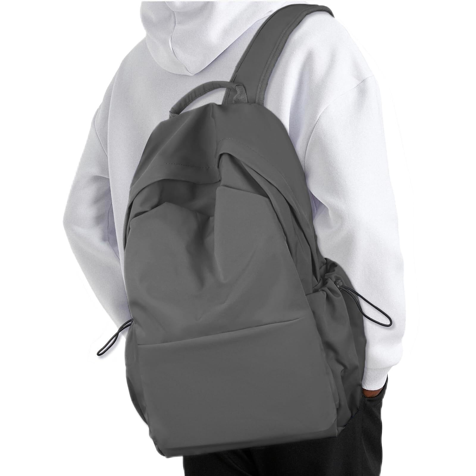 Laptop Backpack for Work College Travel Lightweight Waterproof Daily Backpack...-image