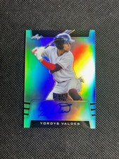 2019 Leaf Metal Silver Refractor Autograph Yordys Valdes Rookie RC Auto /50 SP