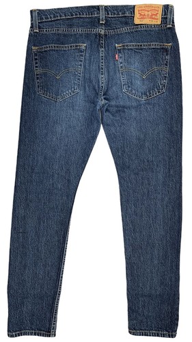 LEVI'S 512 Men's Slim Taper Fit Straight Leg Stretch Jeans Dark Wash Denim  33X32 | eBay
