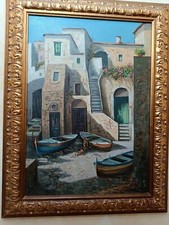 Quadro Originale Firmato Vito Donato Desio  (Costiera Amalfitana)