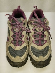 purple merrell hiking shoes