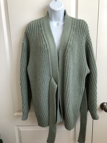 NWT ZARA TIED KNIT SWEATER TIE WRAP BOW 