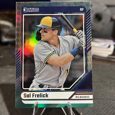 Sal Frelick 2024 Donruss LIBERTY #56 (RC) Milwaukee Brewers