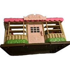 Lil Woodzeez Bataat Panadería Tienda Calico Critters Juego Rosa Construcción Solo Juguete