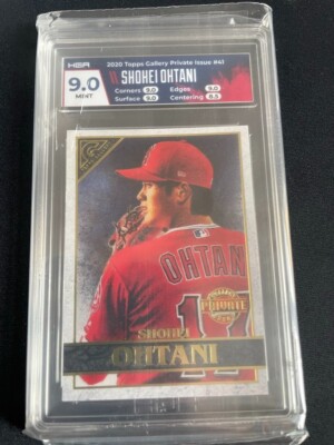 Shohei Ohtani 2020 Topps Gallery Private Issue /250 MINT 9 ANGELS SP #41