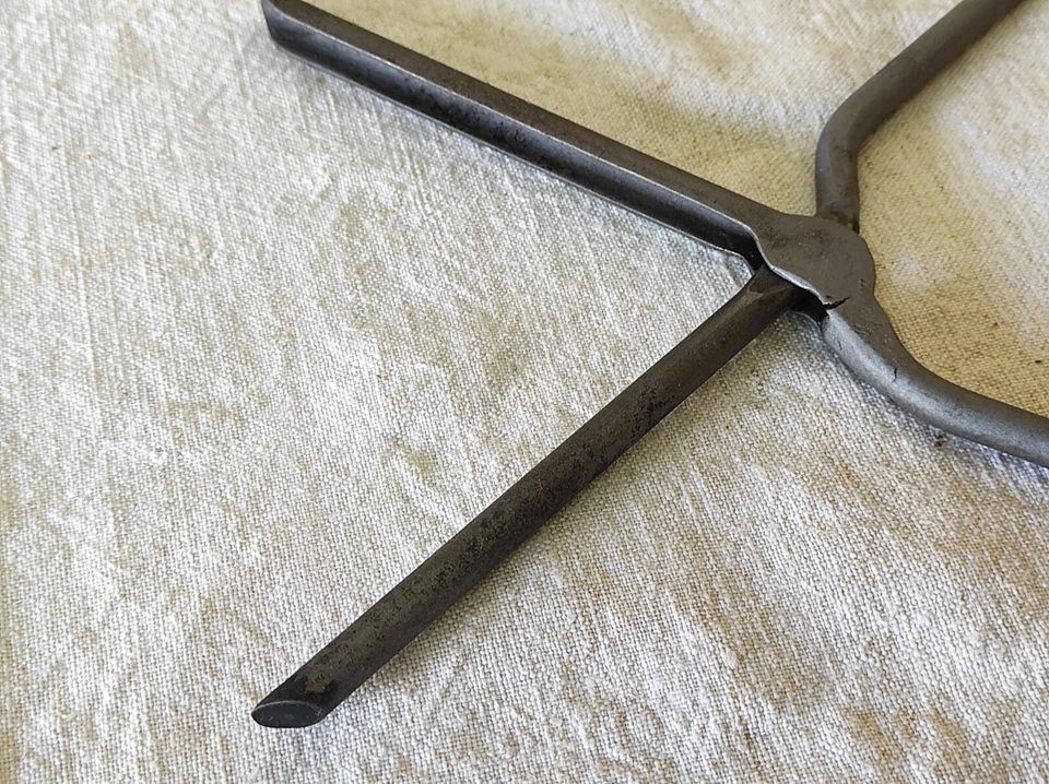 Ancien Fer à friser les cheveux 27 cm de long - Photo 3/3